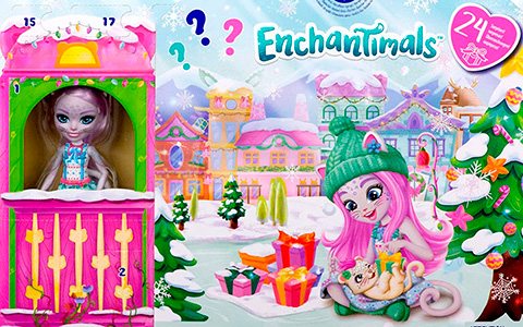 Enchantimals - Coffret Gala Enchanté La Famille Chien Dwyla