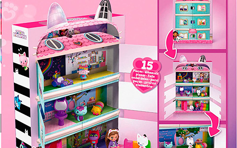 Gabby’s Dollhouse dolls, playsets, plush and other toys from Spin Master