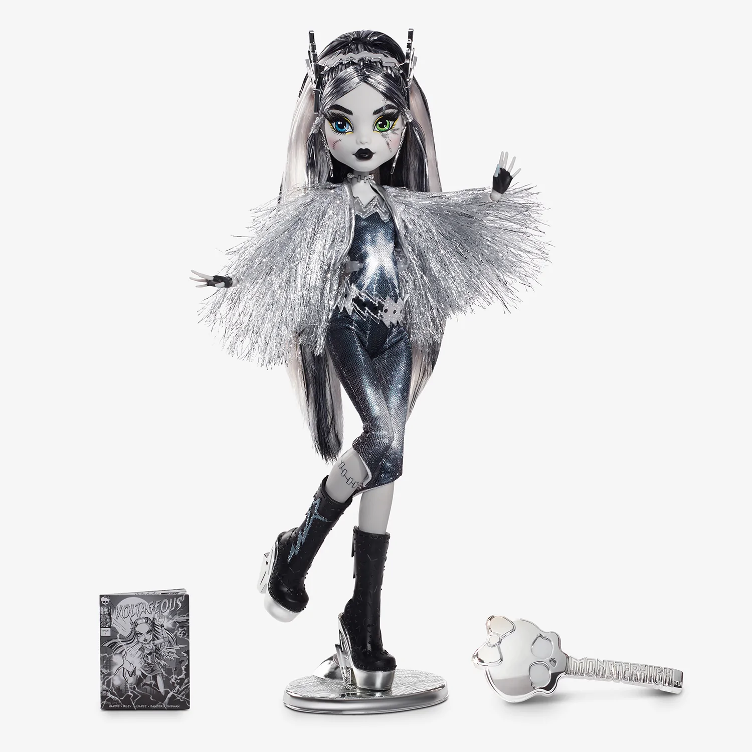 Mattel San Diego Comic-Con 2022 Monster High exclusive Frankie Stein  Voltageous doll 