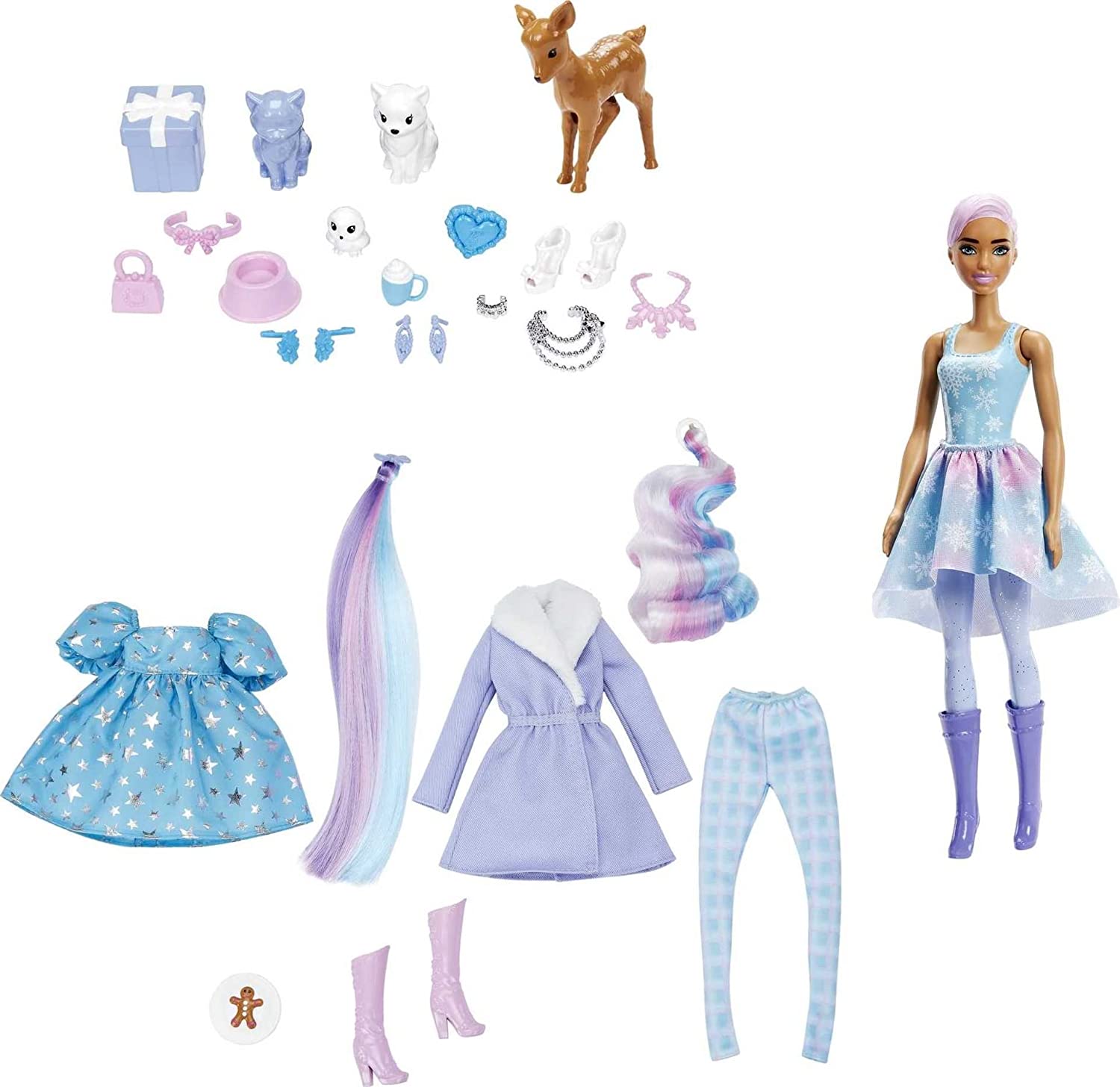 Barbie Color Reveal Advent Calendar 2022 YouLoveIt Barbie Color Reveal Advent Calendar 2022 YouLoveIt