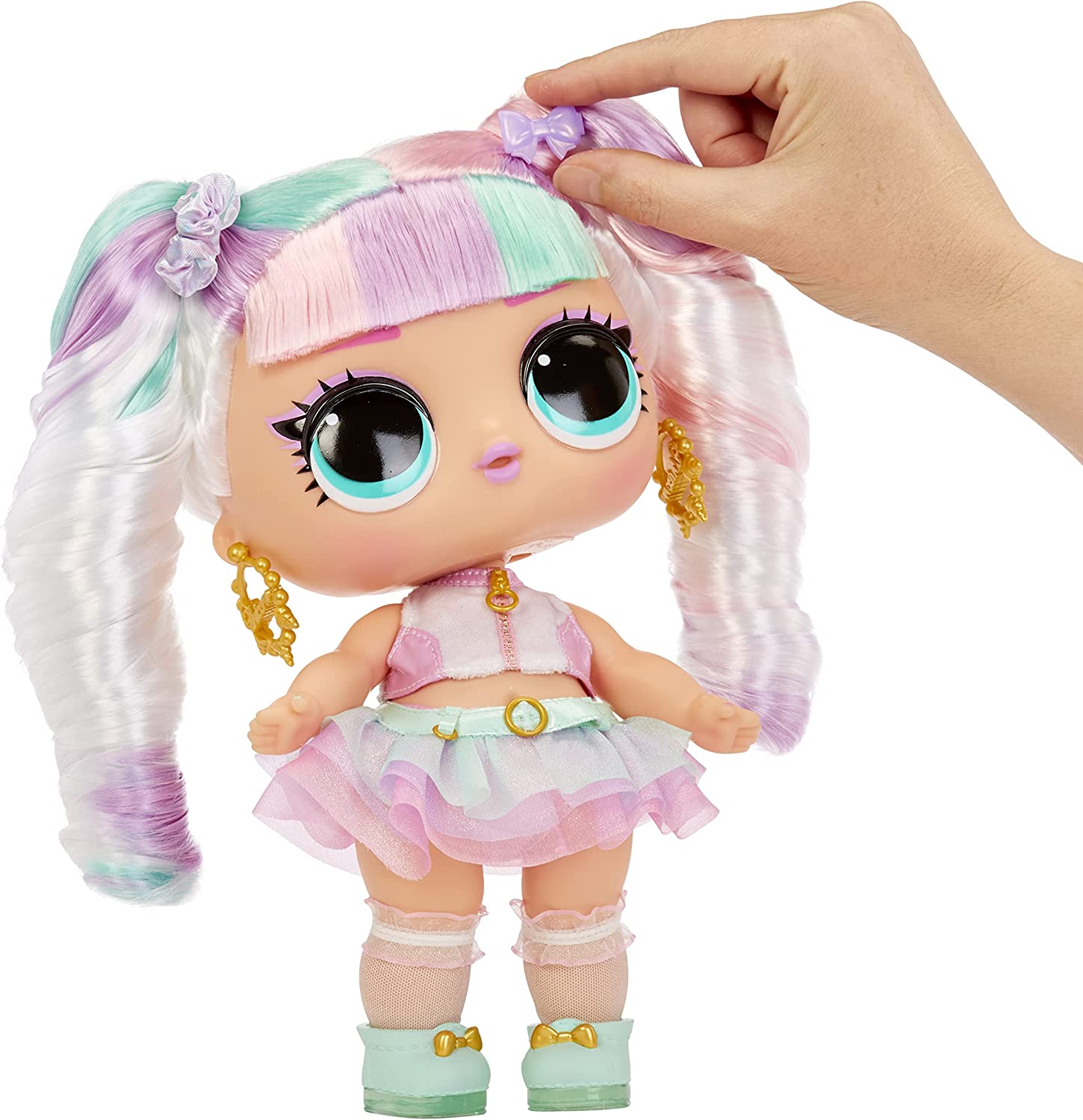 LOL Surprise Big Baby Hair Hair Hair dolls: Unicorn and Splash Queen -  