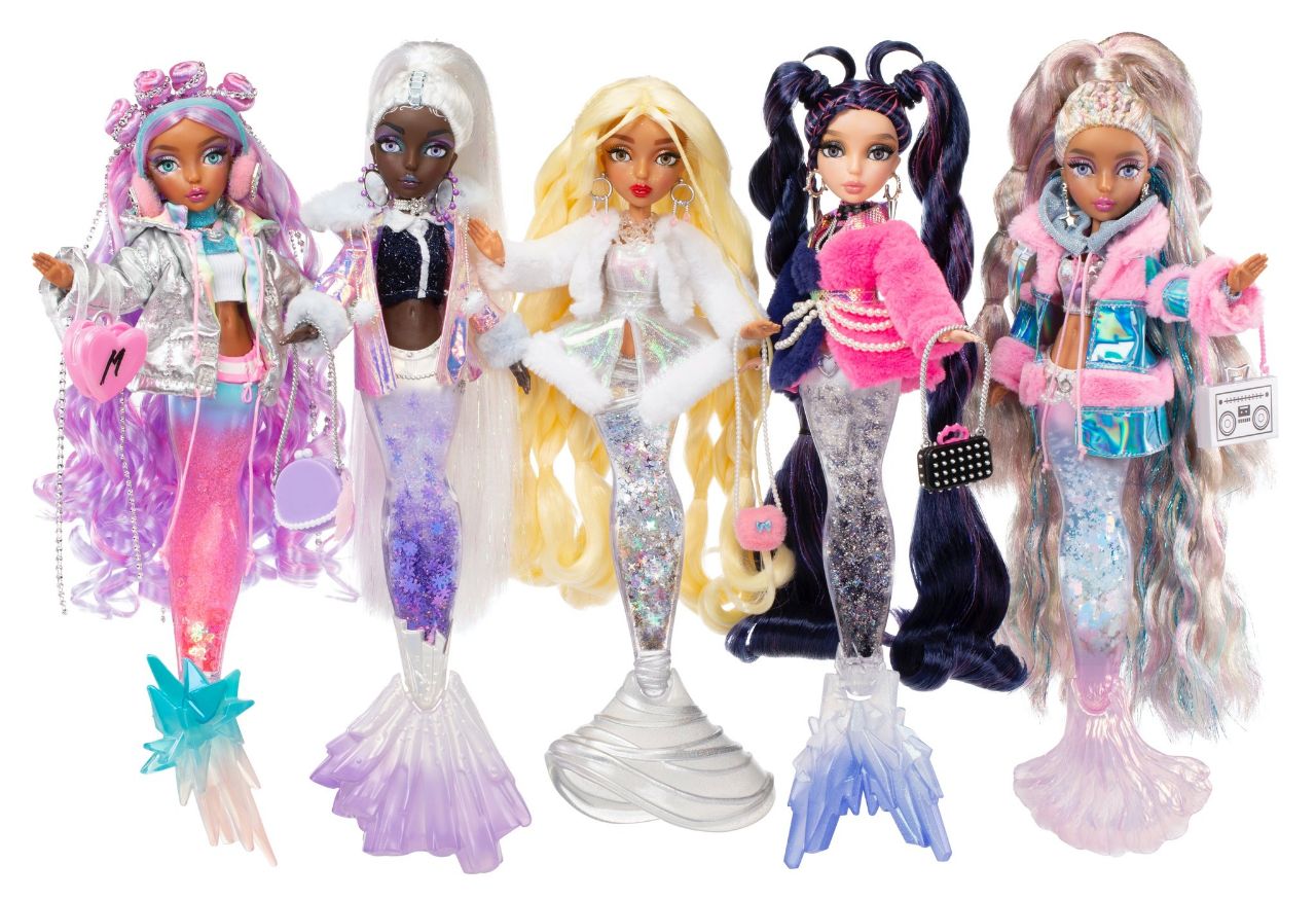 Mermaze Mermaidz Winter Waves dolls Harmonique, Kishiko, Nera