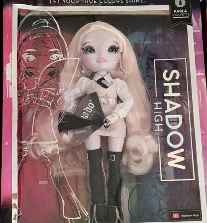 Rainbow High Shadow High Doll Série 2 Karla Choupette (Rose) — Juguetesland