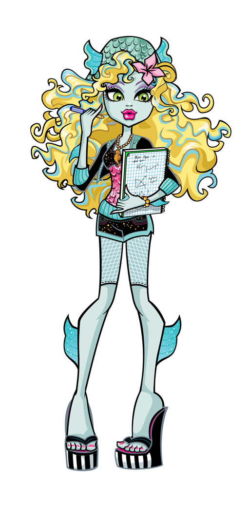 Monster High coloring pages and official promo images