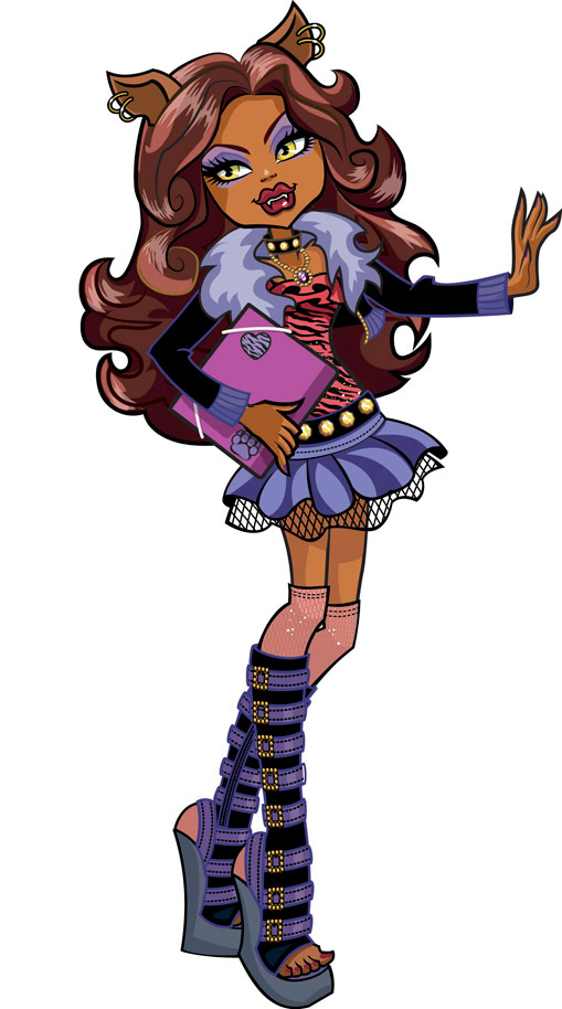 Monster High coloring pages and official promo images