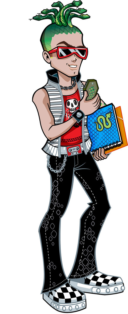 Monster High coloring pages and official promo images