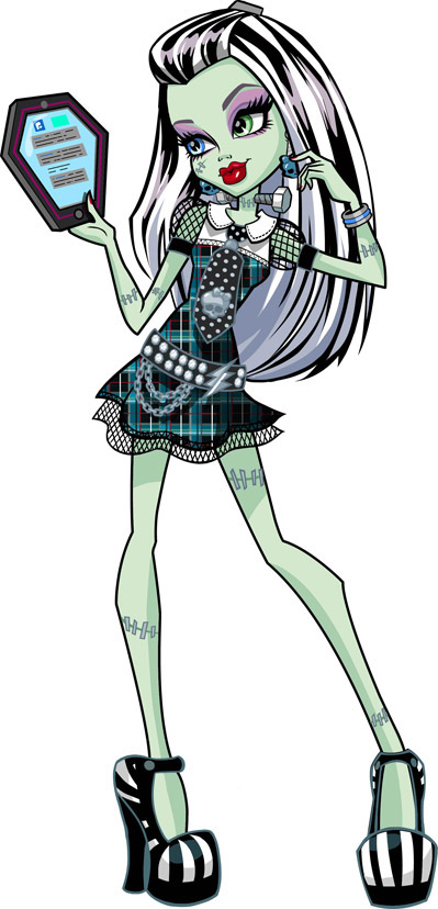 Monster High coloring pages and official promo images