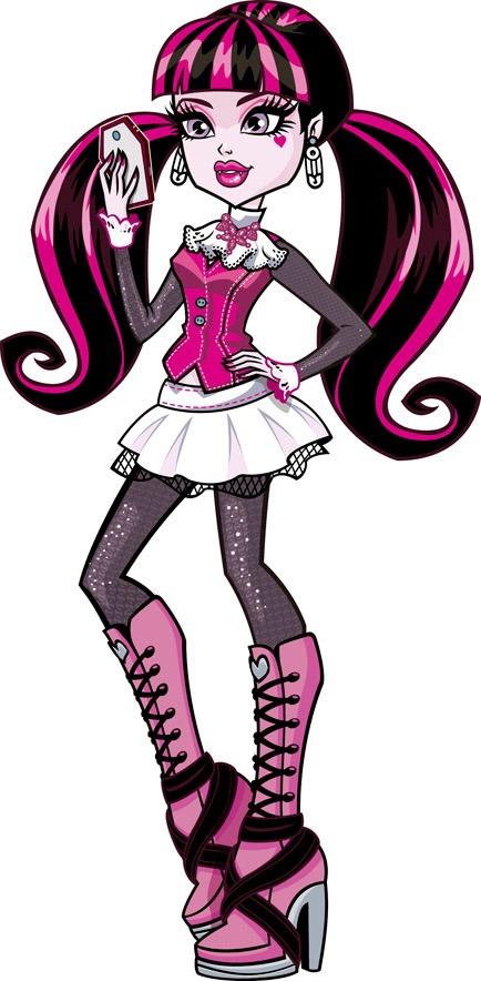 Monster High coloring pages and official promo images