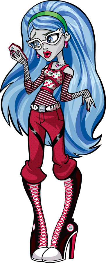 Monster High coloring pages and official promo images