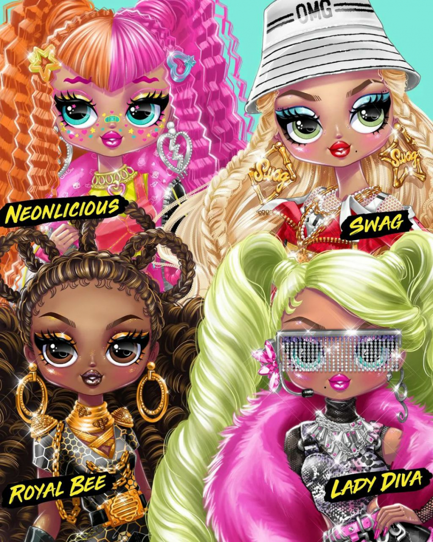 Think I might be obsessed with lol omg fierce dolls now, the