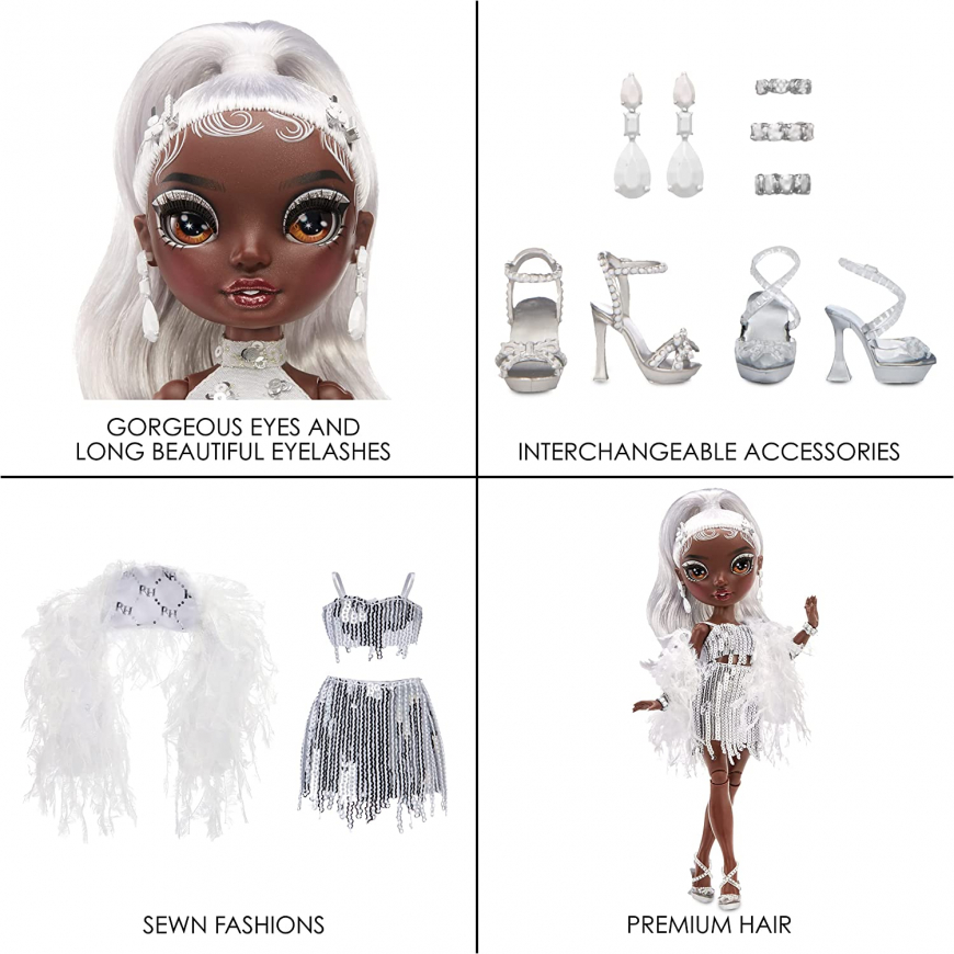 Rainbow Vision Rainbow High Rainbow Divas - Ayesha Sterling (Silver) doll