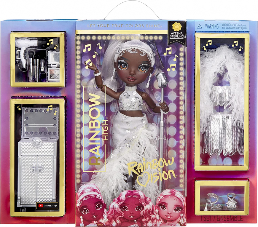 Rainbow Vision Rainbow High Rainbow Divas - Ayesha Sterling (Silver) doll