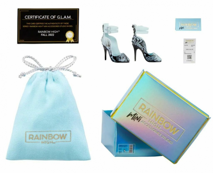 Rainbow High mini Accessories Studio Shoes