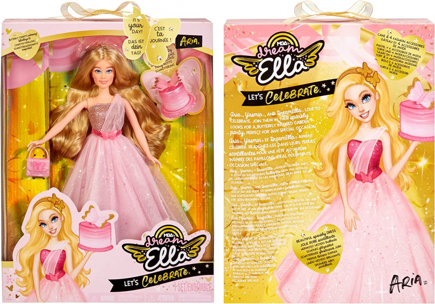 Dream Ella Let's Celebrate Doll Aria