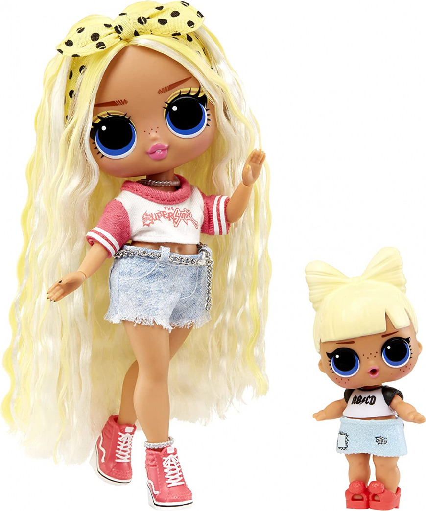 LOL Surprise Tweens Babysitting Rae Sands and SPF Q.T. dolls