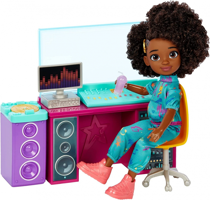 Karma's World Makin' Rhymes Recording Studio Playset