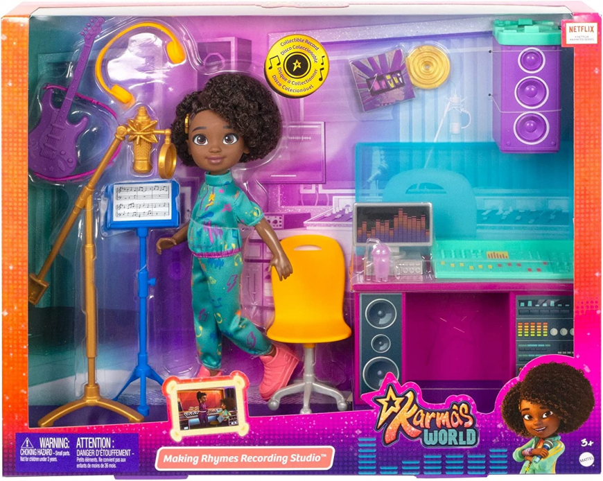 Karma's World Makin' Rhymes Recording Studio Playset