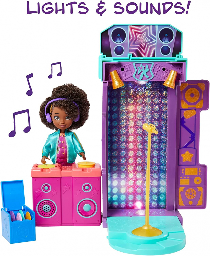 Karma's World Transforming Musical Star Stage doll playset