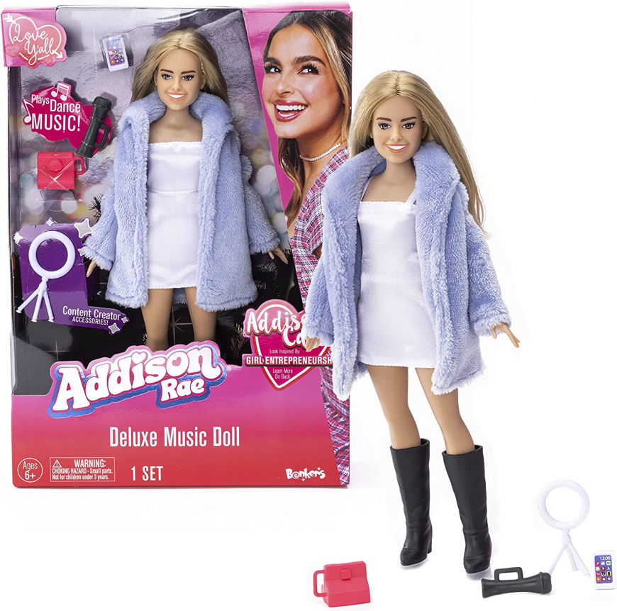 Addison Rae Singing deluxe Fashion Doll - Glam