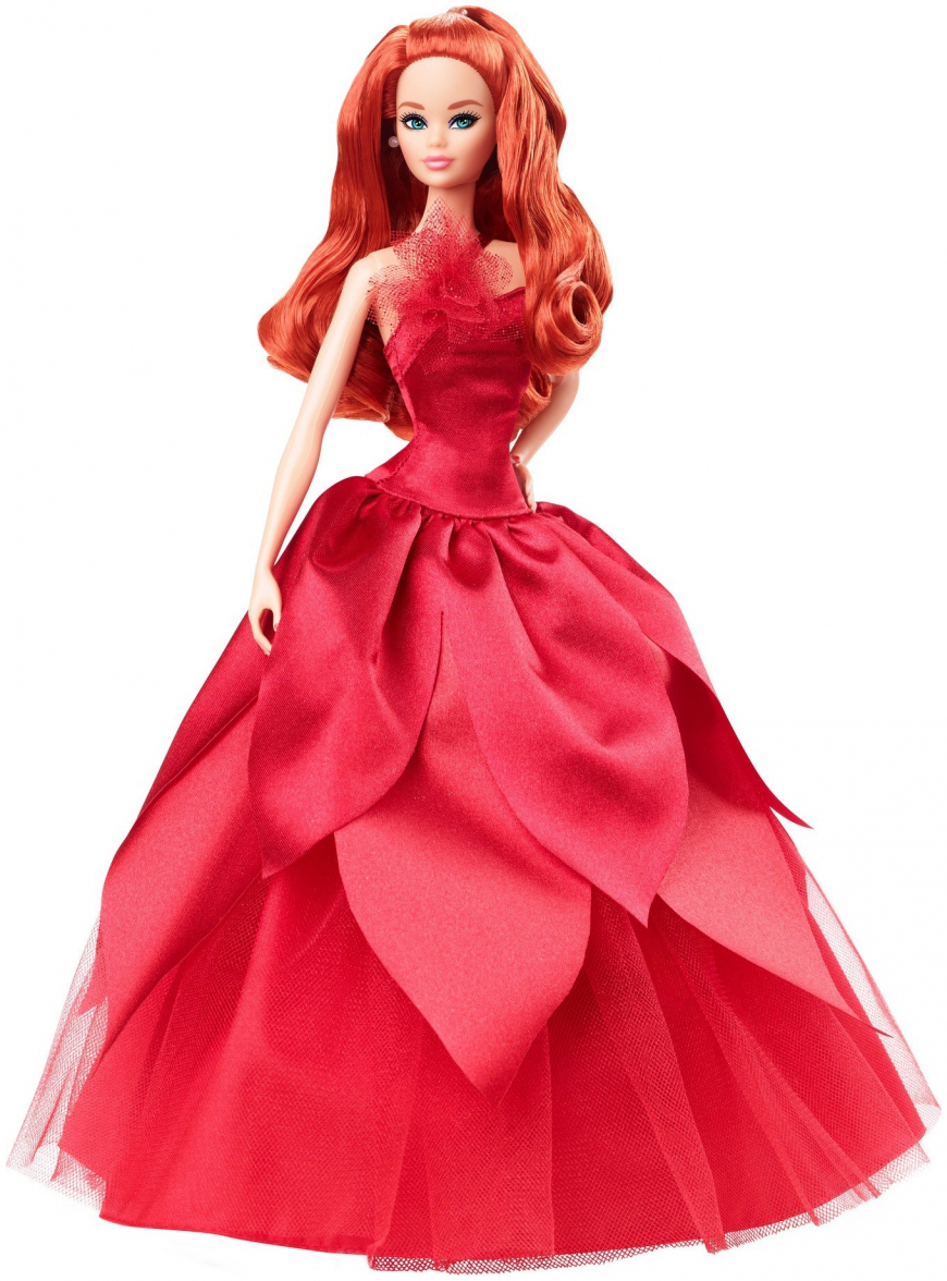 walmart exclusive barbie holiday 2022 doll