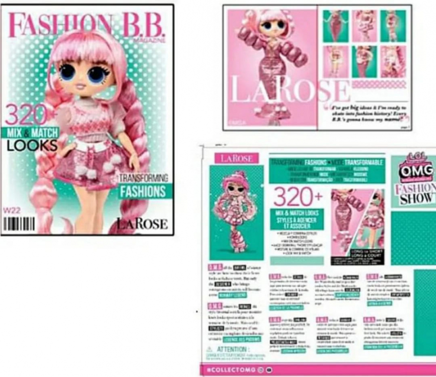 LOL OMG Fashion Show La Rose doll