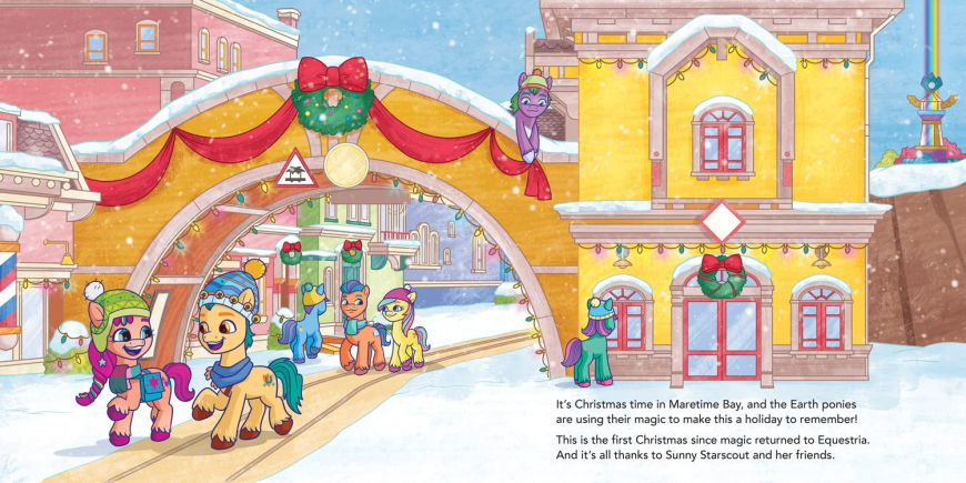 My Little Pony: Merry Christmas Everypony! new generation book