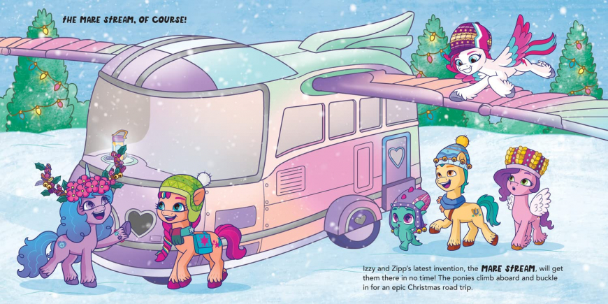 My Little Pony: Merry Christmas Everypony! new generation book