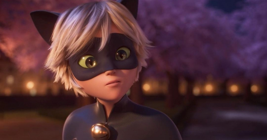 Miraculous Awakening movie pictures with Cat Noir and Adrien