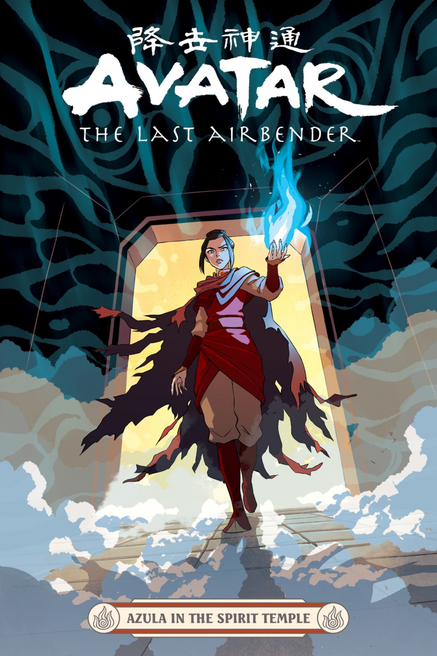 Azula in the Spirit Temple graphic novel