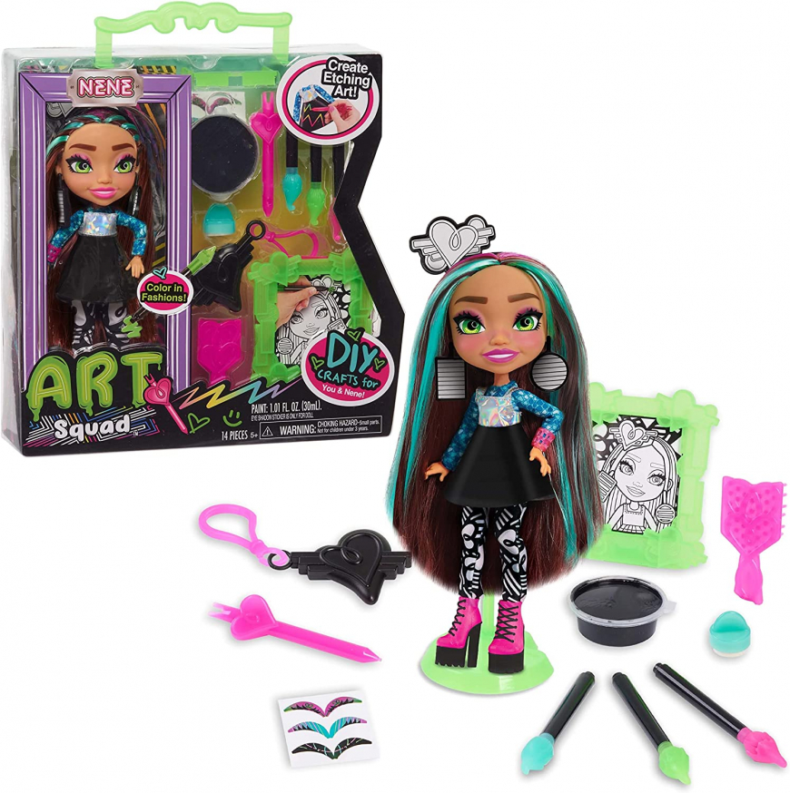 Just Play Art Squad Nene doll