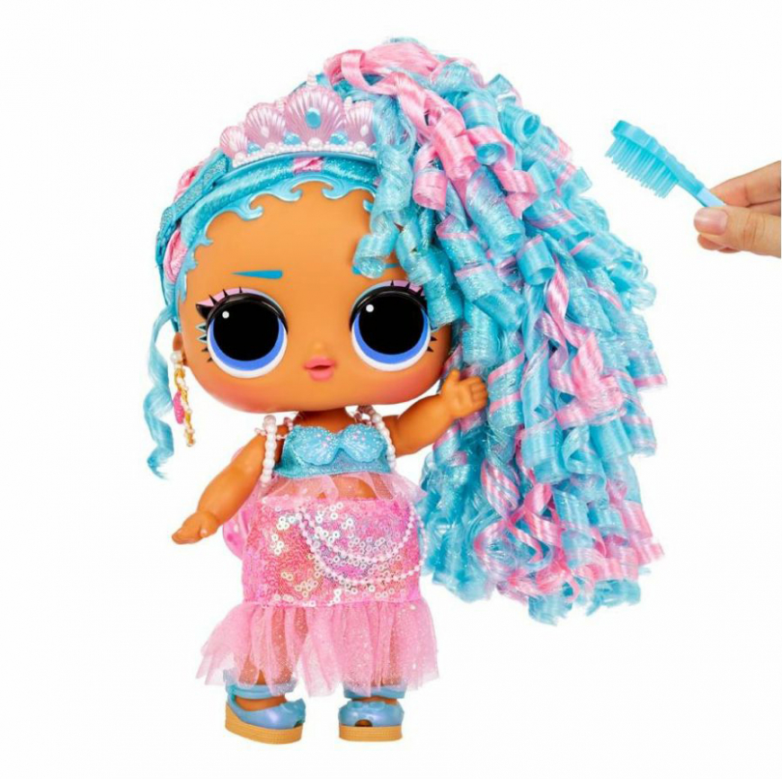 LOL Surprise Big Baby Hair Hair Hair Splash Queen doll