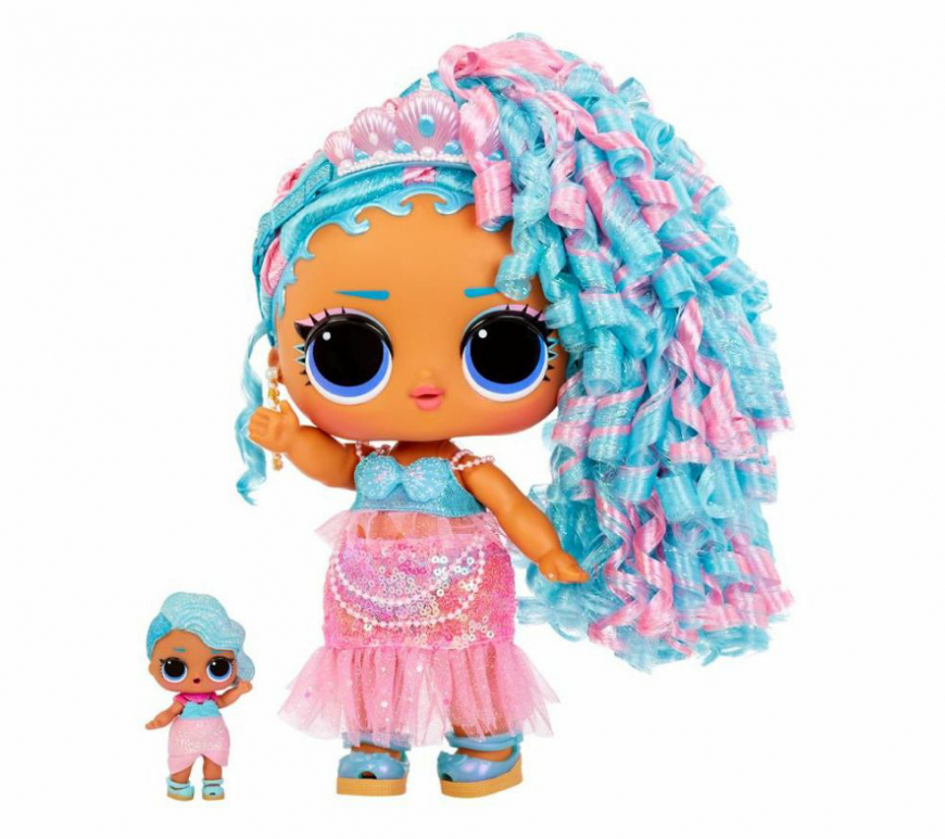 LOL Surprise Big Baby Hair Hair Hair Splash Queen doll