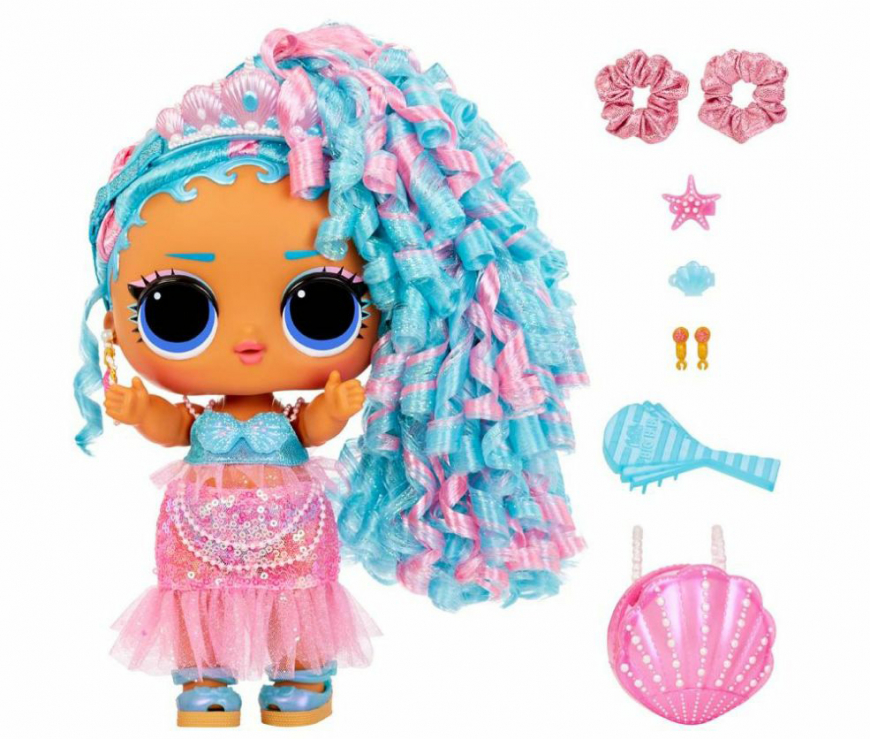 LOL Surprise Big Baby Hair Hair Hair Splash Queen doll