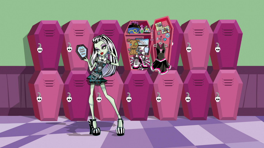 Monster High coloring pages and official promo images