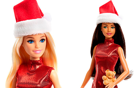 Barbie Santa dolls 2022