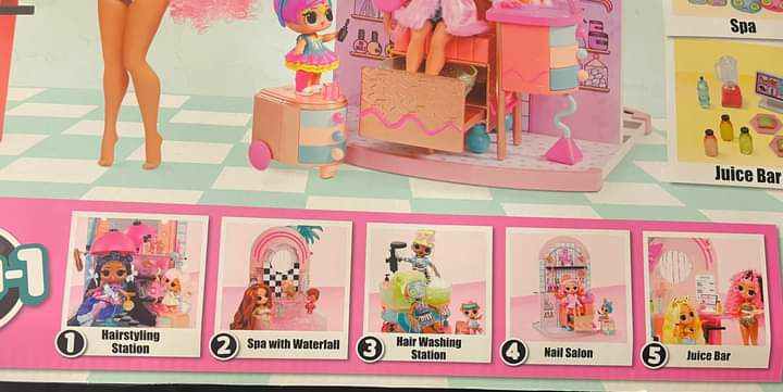 LOL Surprise Shine On Salon and Spa playset