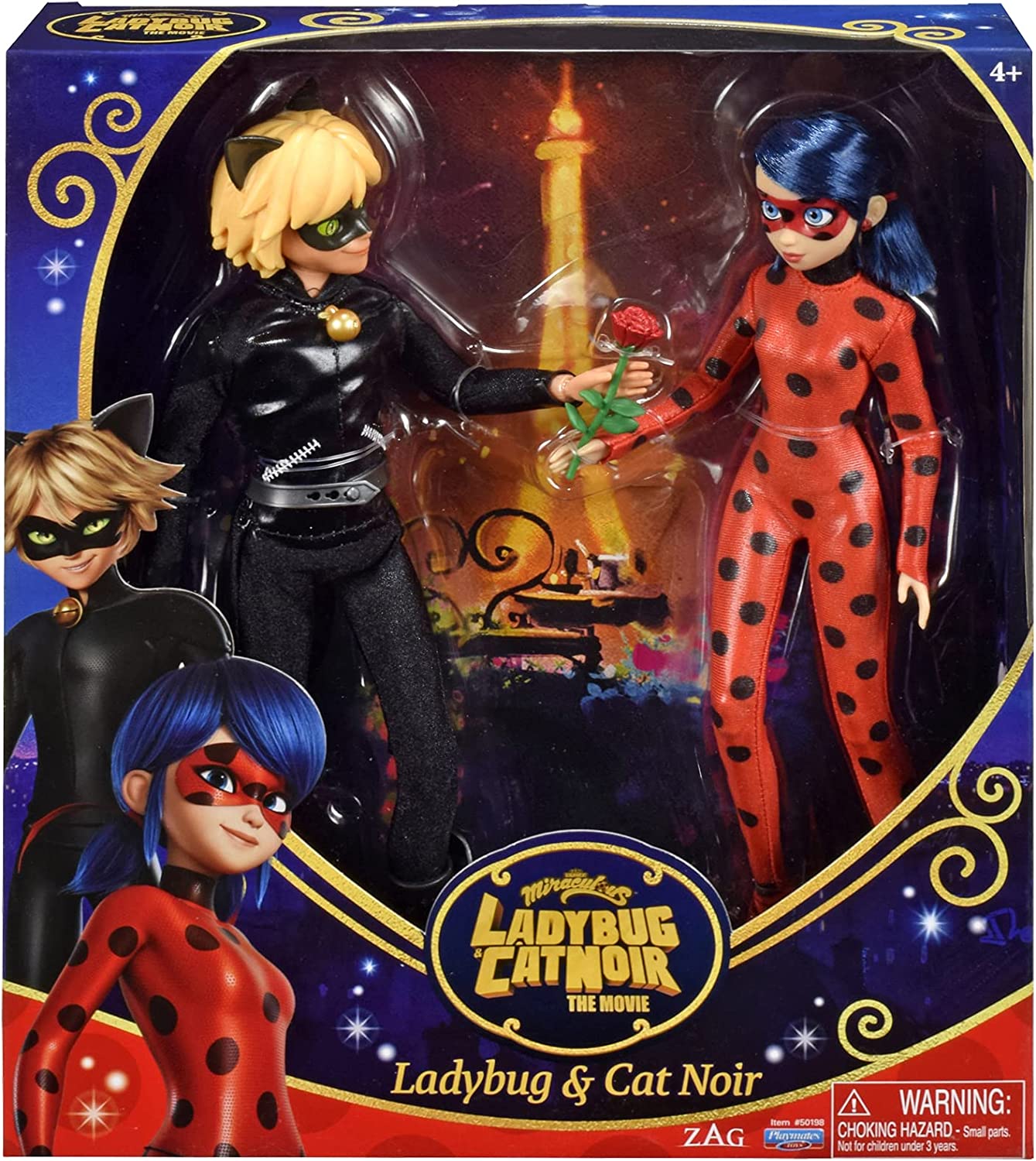 Miraculous Ladybug Cat Noir 10.5 Action Doll NEW