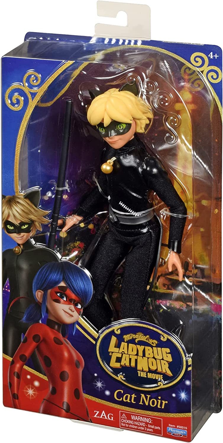 Miraculous Ladybug & Cat Noir Movie 11" Cat Noir doll