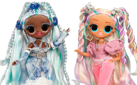 LOL OMG Fashion Show Hair Edition dolls Lady Braids and Twist Queen