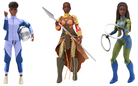 Black Panther: Wakanda Forever fashion dolls from World of EPI