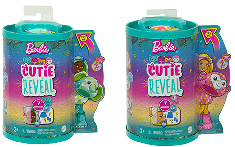 Barbie Cutie Reveal Chelsea dolls 