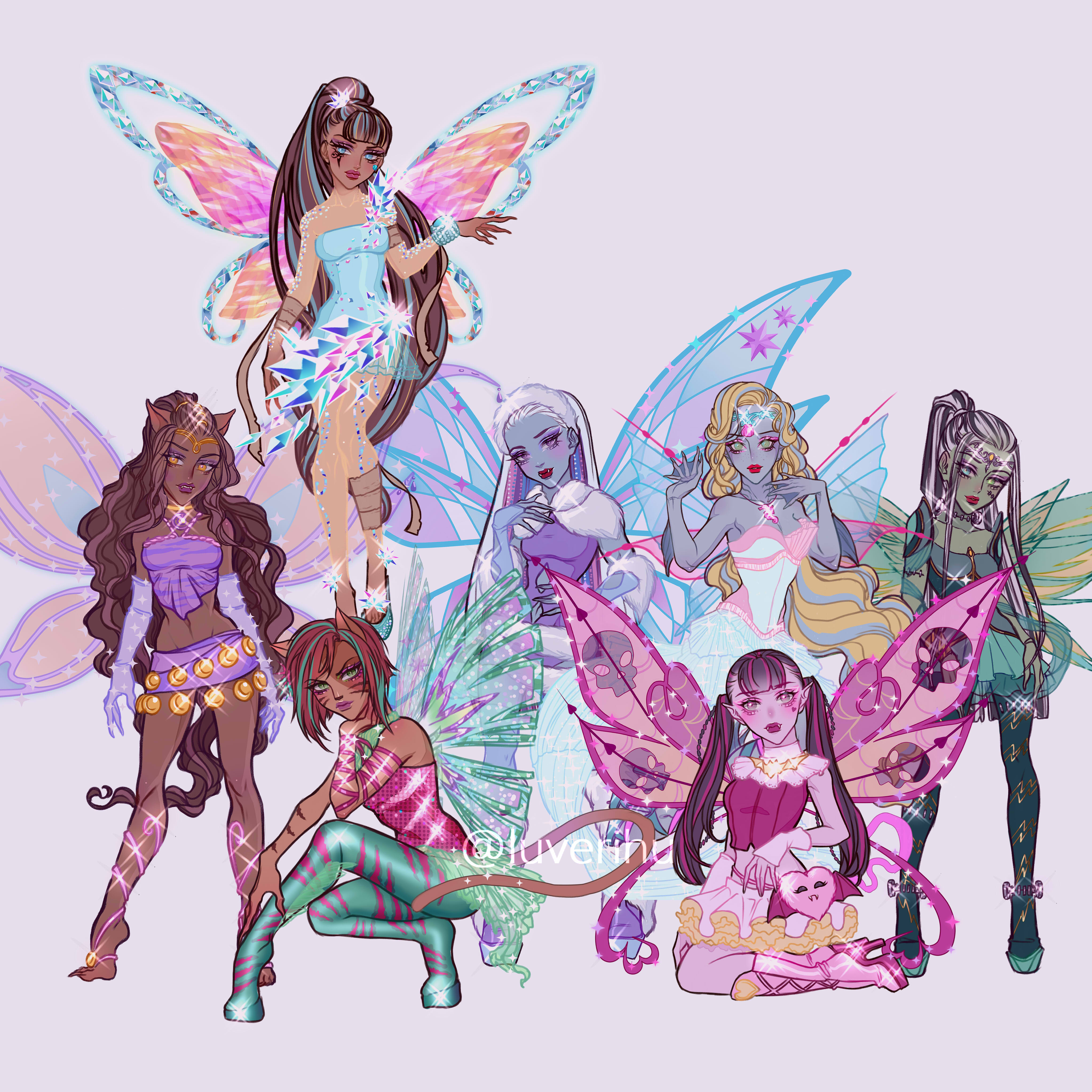 Winx club sales monster high