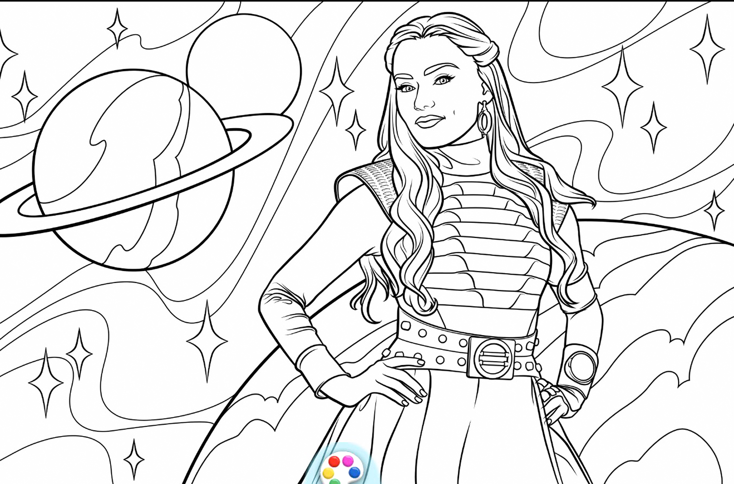 Addison disney zombies coloring pages