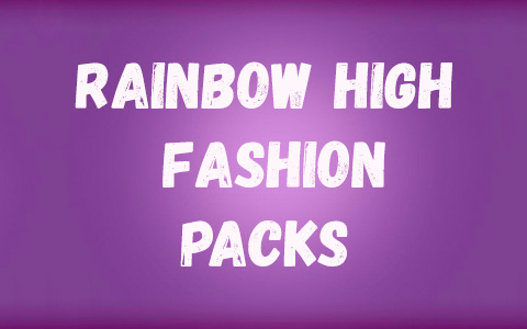 Rainbow High Style Series 1 fashion packs