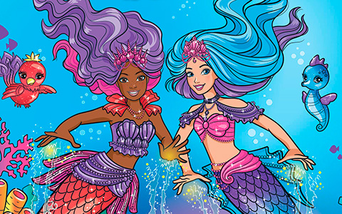 Barbie Mermaid Power movie: trailers, postеrs, wallpapers, pictures and more