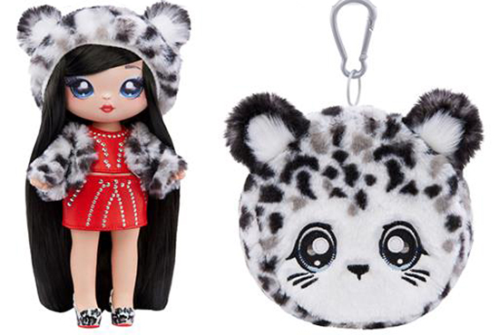 Na Na Na Surprise Cozy Series Snow Leopard doll