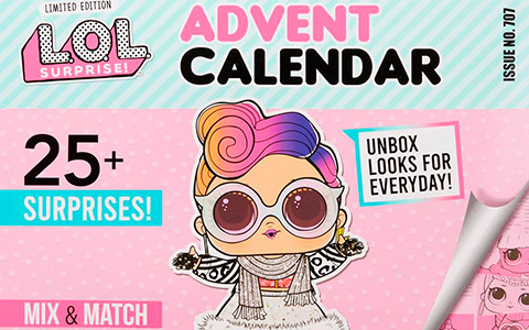LOL Surprise Advent Calendar 2022 with Costume Designer exclusive doll