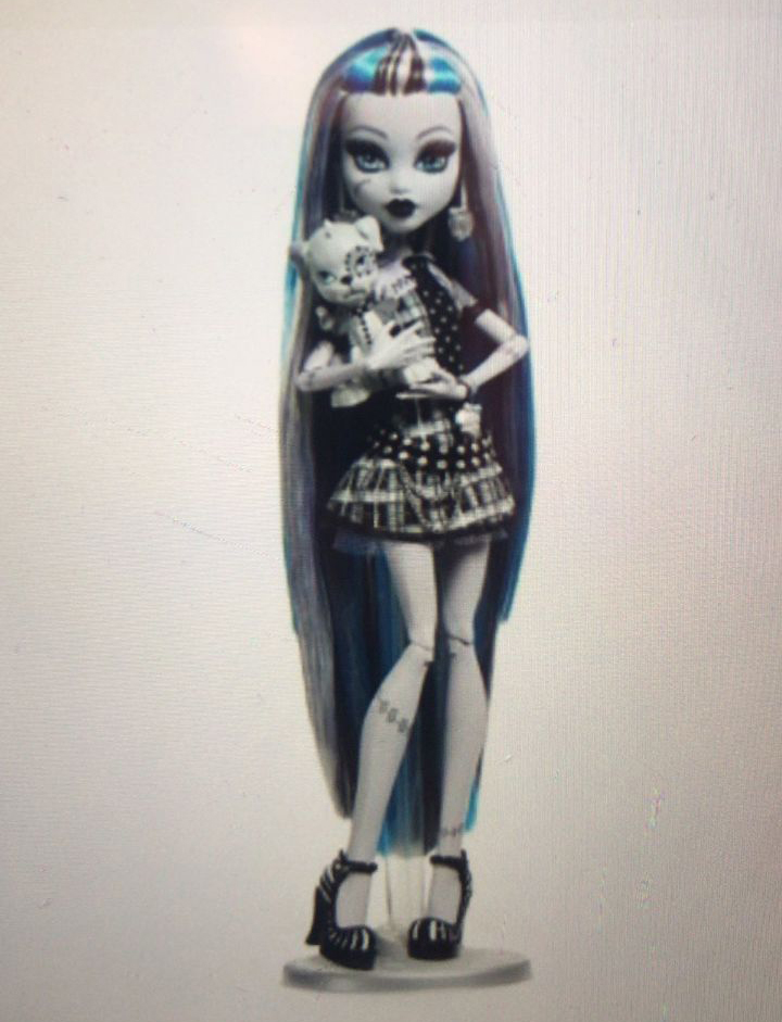 Monster High Reel Drama B&W doll images General Discussion Mattel