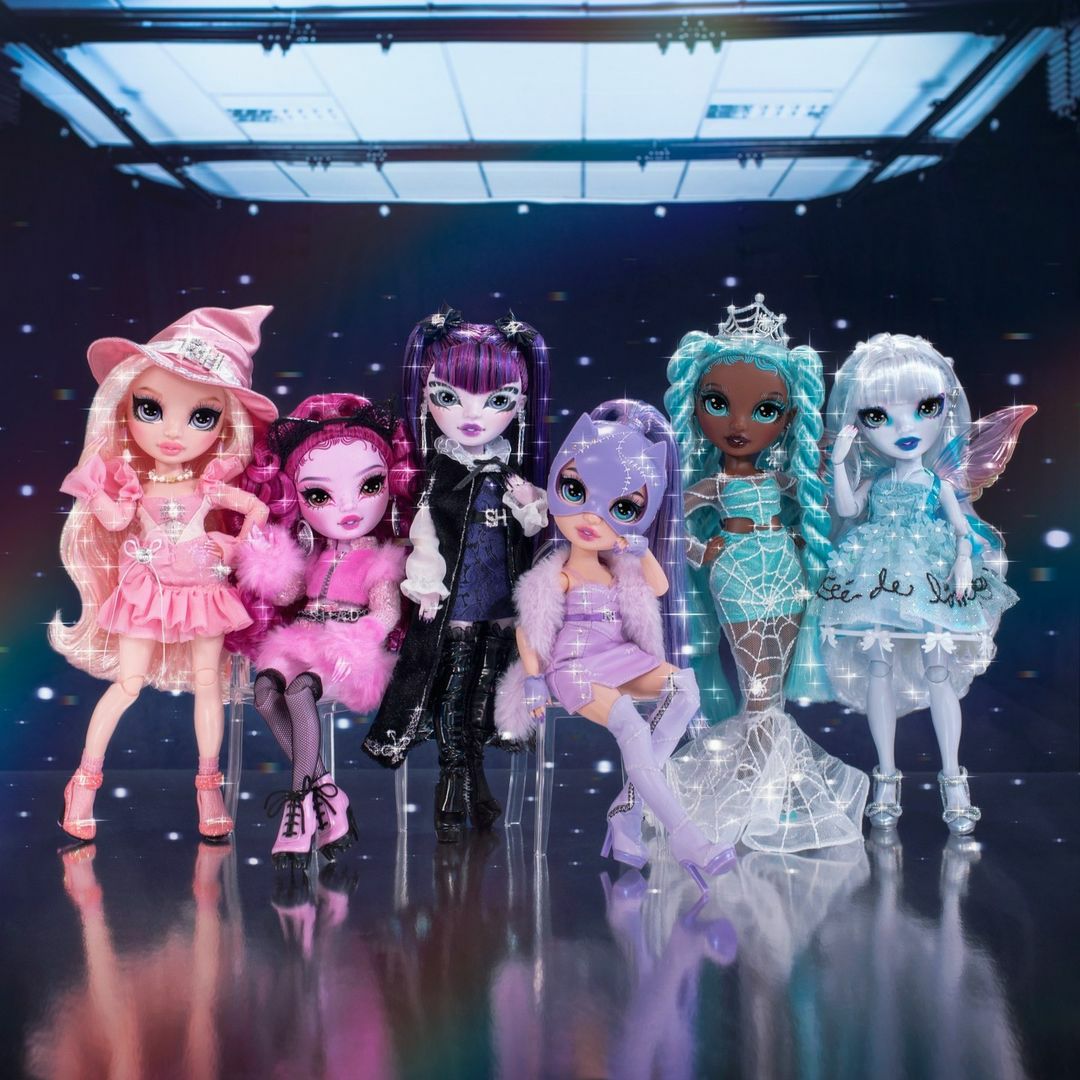 Rainbow High Shadow High Rainbow Vision Costume Ball dolls 2022: Spider, Vampire, Warecat, Fairy, Witch and Kitty - YouLoveIt.com