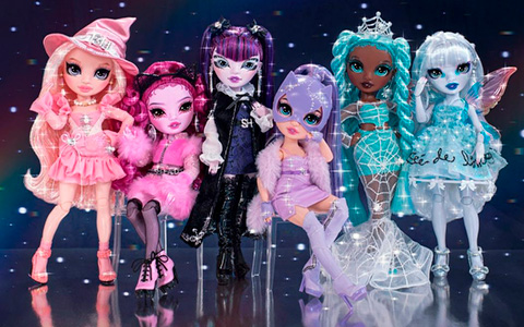 Rainbow High Shadow High Rainbow Vision Costume Ball dolls 2022: Spider, Vampire, Warecat, Fairy, Witch and Kitty